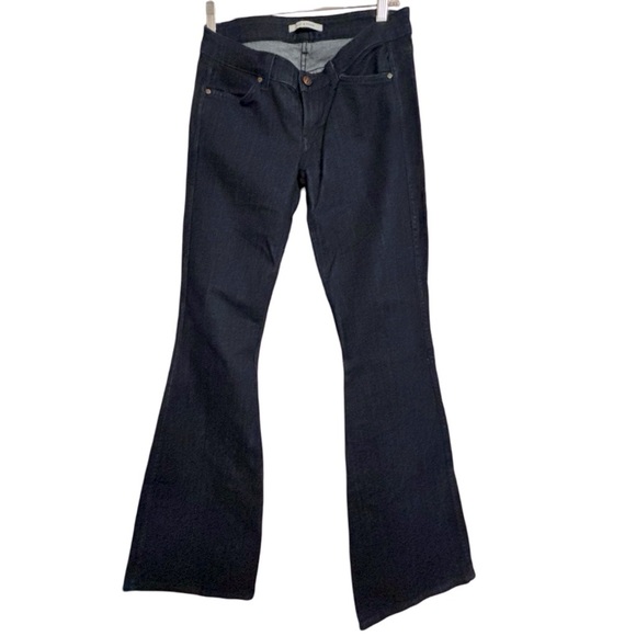 RICH & Skinny Dark Denim Flare Boot Cut Jeans Sz 28 - Picture 2 of 7